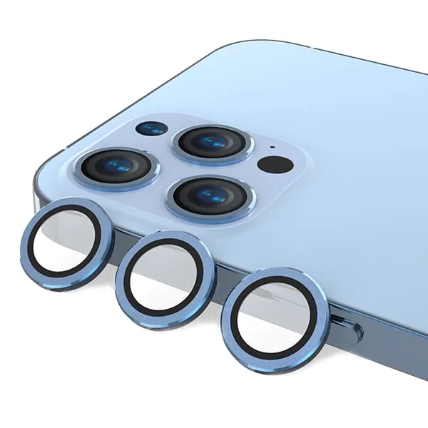 Kính cường lực chống va đập camera MiPow Alumium iPhone 13 Pro/13 Pro Max - hình ảnh sản phẩm