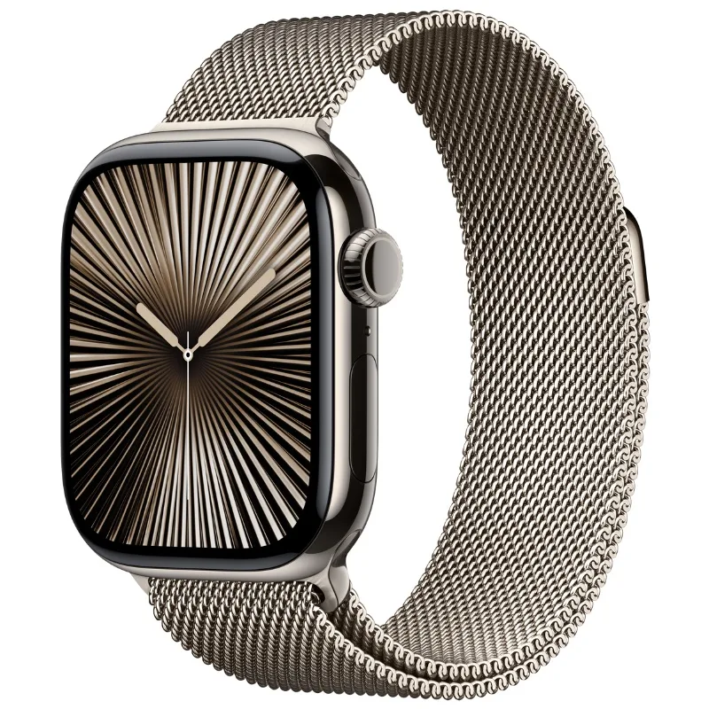 Apple Watch Series 10 46mm (LTE) Viền Titan dây thép - Chính hãng (VN/A) - hình ảnh sản phẩm