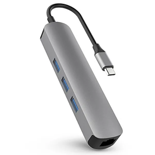 Cổng chuyển HyperDrive 4K HDMI 6 IN 1 USB-C cho Macbook/ Ultrabook/ PC và USB-C Devices - hình ảnh sản phẩm