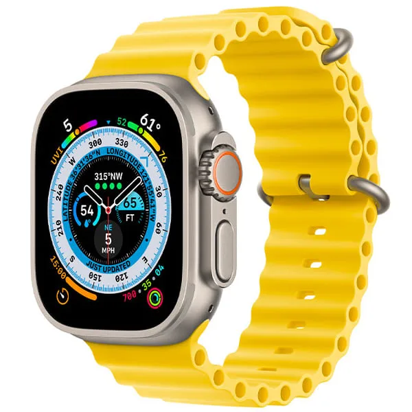 Apple Watch Ultra 49mm (LTE) Viền Titanium dây cao su - Chính hãng (VN/A) - hình ảnh sản phẩm