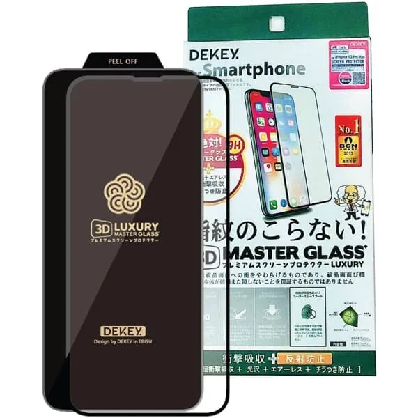 Dán cường lực Dekey 3D iPhone 14 Pro Master Glass Luxury - hình ảnh sản phẩm