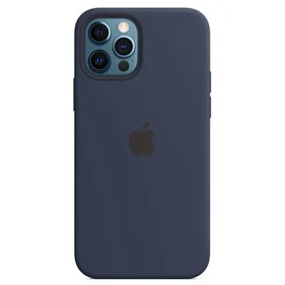 Ốp lưng Da PU Case Buff Dark Blue iPhone 12/12 Pro - hình ảnh sản phẩm
