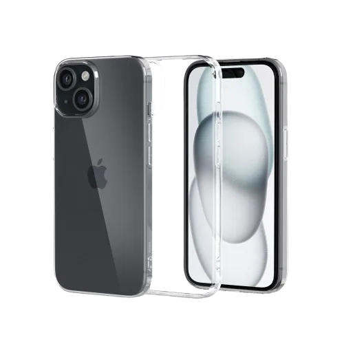 Ốp lưng cứng trong suốt Mipow Transparnet Case iPhone 15 Plus - hình ảnh sản phẩm