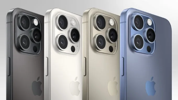 Tùy chọn màu của iPhone 16 Pro