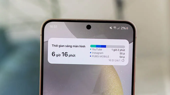 Dung lượng pin Samsung Galaxy S24 Plus 256GB Việt Nam cũ