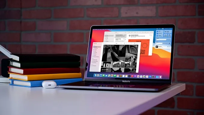 Màn hình Macbook Pro M1 13 inch 512GB bảo vệ mắt tối ưu
