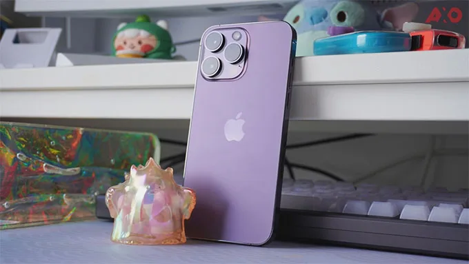 Tổng thể ngoại hình iPhone 14 Pro Max 512GB cũ