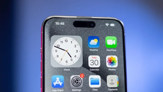 Màn hình iPhone 15 Pro Max 512GB cũ lớn và sắc nét