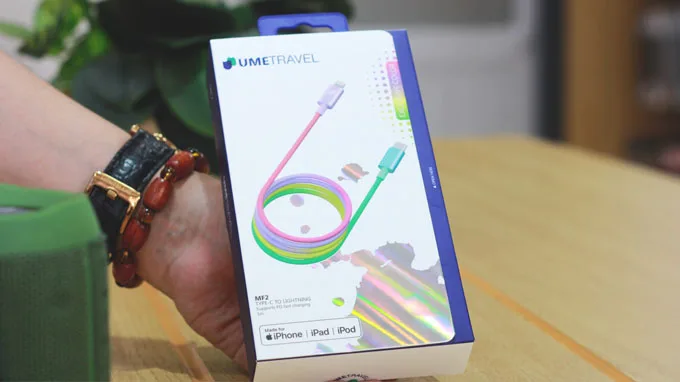 Cáp sạc Type C - Lightning MFI UMETRAVEL MF2 là phụ kiện mới 100% chính hãng 