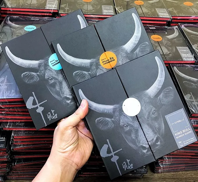 Cường lực MiPow Kingbull HD có độ bền đạt chuẩn 9H có khả năng chống trầy xước và va đập tốt