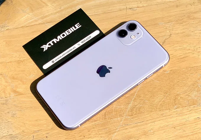Ngoại hình iPhone 11 64GB cũ 97% vẫn còn đẹp