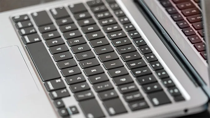 Macbook Air M1 2020 được tích hợp bàn phím Magic Keyboard