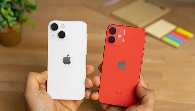 Thiết kế bên ngoài iPhone 13 Mini 128GB cũ 97% vẫn giữ được sự chắc chắn