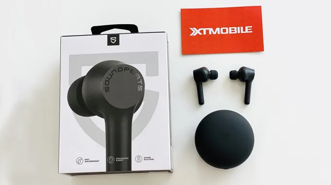 Tai nghe không dây Soundpeats Mac sở hữu thiết kế nhỏ gọn, đơn giản