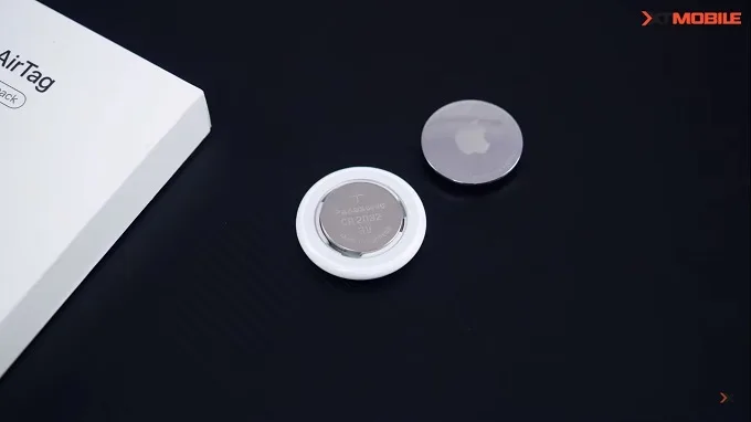 AirTag sử dụng viên pin CR2032