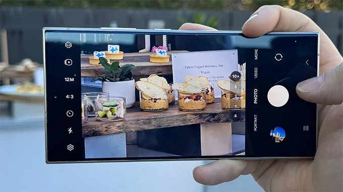 Camera Samsung Galaxy S24 Ultra 256GB bản Mỹ cũ khá giống với thế hệ tiền nhiệm