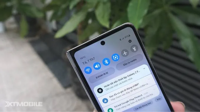 Khả năng kết nối Wi-Fi 7 trên Samsung Z Fold 5 bản Hàn