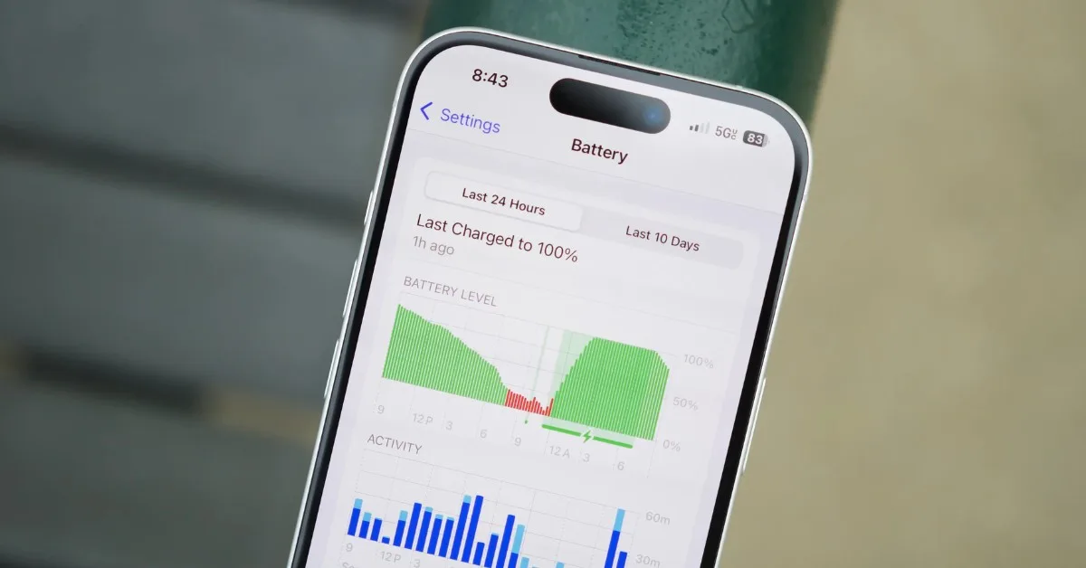 Pin sạc iPhone 16 512GB cũ 99%