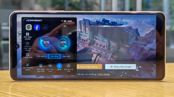 chế độ gaming của Tecno Pova 7
