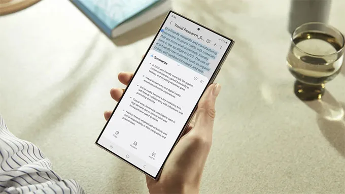 Samsung S24 Ultra 1TB hỗ trợ nhiều tính năng AI hấp dẫn