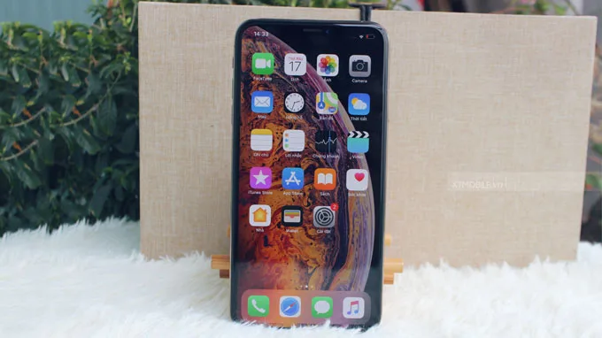 Thời lượng pin iPhone Xs Max cũ 97%