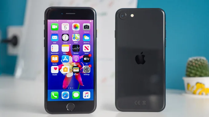 Thiết kế iPhone SE 128GB 2020 cũ nhỏ gọn, bền bỉ