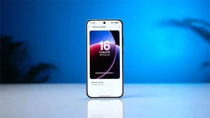 Điện thoại Oppo Reno 15 5G chạy hệ điều hành ColorOS 16