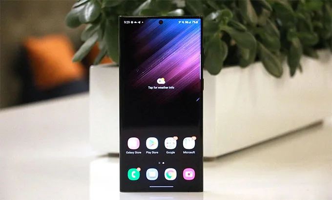 Màn hình Samsung Galaxy S22 Ultra 512GB Hàn Quốc có chất lượng tuyệt vời