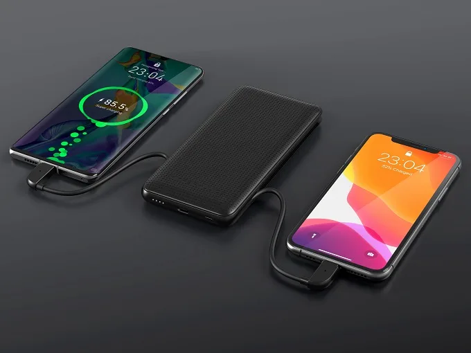 Pin dự phòng Hyperjuice USB-C, Lightning 10000mAh có thể sạc 2 thiết bị cùng lúc