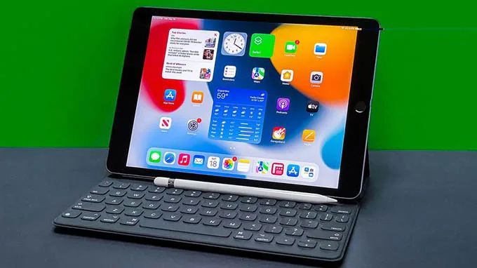 iPad Gen 9 64GB 4G kết nối bàn phím tương tự máy tính