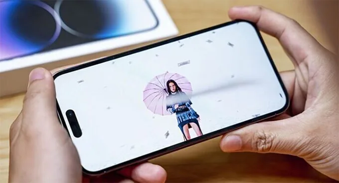 Màn hình iPhone 14 Pro 128GB có tần số quét 120Hz