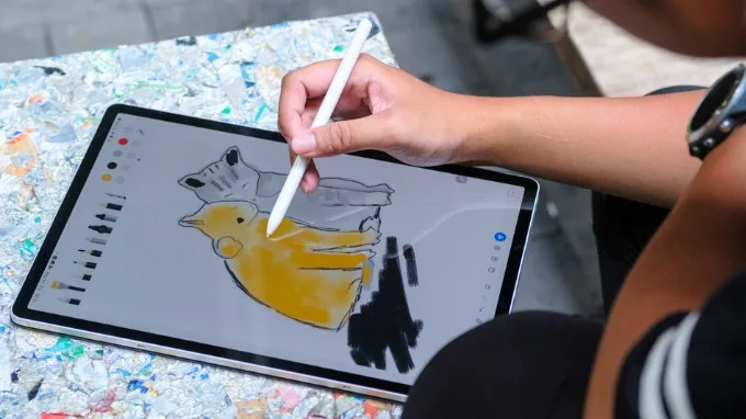 Bút S Pen trên Galaxy Tab S9 5G