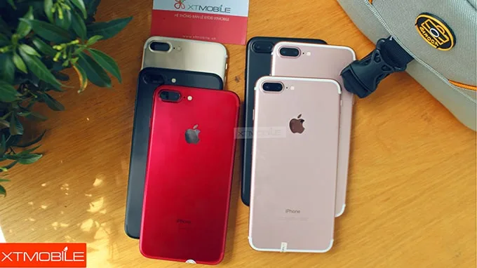 iPhone 7 Plus 128 GB cũ có nhiều phiên bản màu sắc