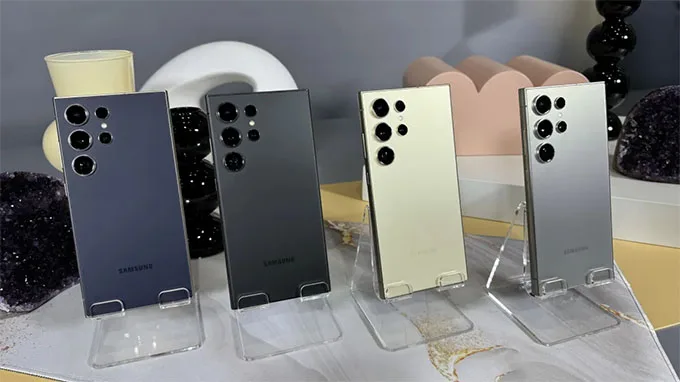 Thiết kế Samsung S24 Ultra 1TB không có nhiếu khác biệt