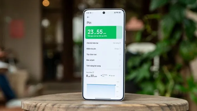 Viên pin 6800mAh to nhất dòng Ultra kèm sạc siêu nhanh 90W