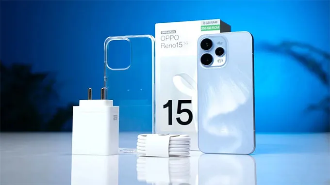 Oppo Reno 15 5G sở hữu thiết kế khung nhôm