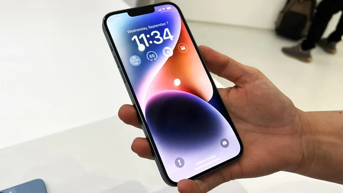 Màn hình iPhone 14 Plus 256GB lớn 6.7 inch
