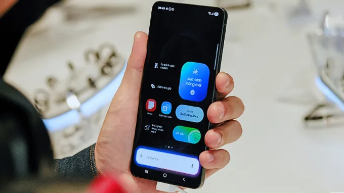 Samsung S25 Edge 512GB có giao diện đơn giản
