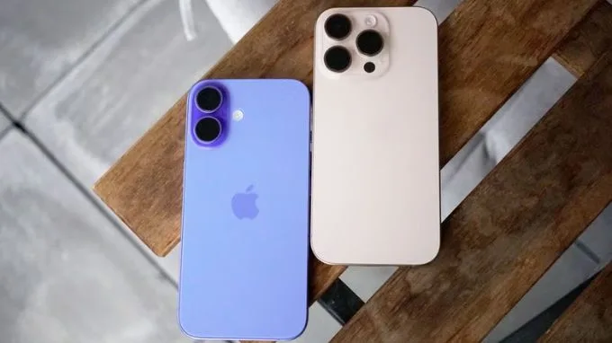 iPhone 16 Pro và iPhone 16