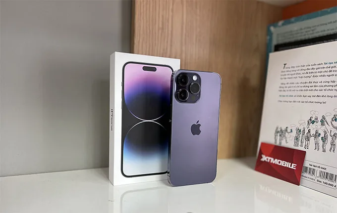 Thiết kế khung thép và 4 màu sắc của iPhone 14 Pro 256GB