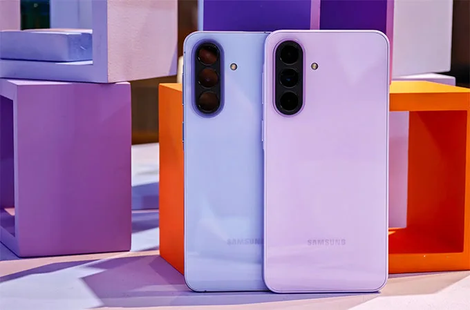 Galaxy A57 5G có thiết kế ấn tượng với độ mỏng dưới 7mm
