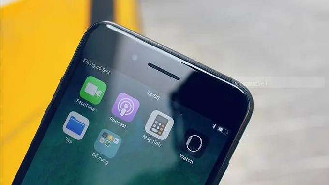 Camera selfie của iPhone 7 Plus 128GB nhận diện khuôn mặt rất tốt
