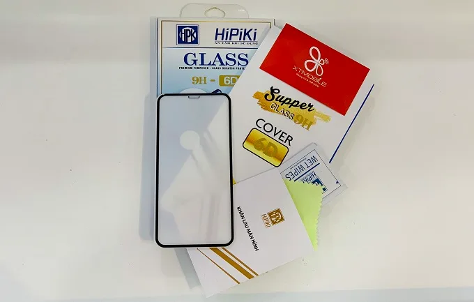 Miếng dán cường lực Hipiki iPhone 11 Pro Full 6D