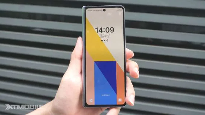 Samsung Z Fold 5 bản Hàn hiển thị chất lượng