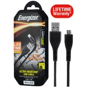 Cáp Micro-USB Energizer 1.2m - LIFETIME - C41UBMCGBKM