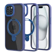 Ốp lưng Mipow Magsafe Stand 2in1 Transparent iPhone 15 Plus