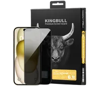 Kính cường lực chống nhìn trộm Mipow Kingbull Anti-Spy HD Premium iPhone 15