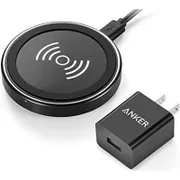 Đế Sạc Không Dây Anker Powerport QI 5W - BLACK + WALL CHARGER 12W