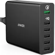 Củ sạc 6 cổng Anker PowerPort 60W QC 3.0