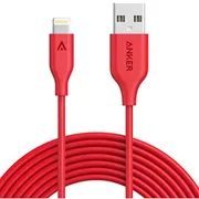 Cáp Lightning Anker Powerline II 1.8m màu đỏ Cáp Lightning Anker Powerline II 1.8m màu đỏ